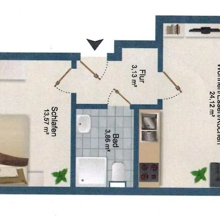 Appartamento Residenz Passat 2
